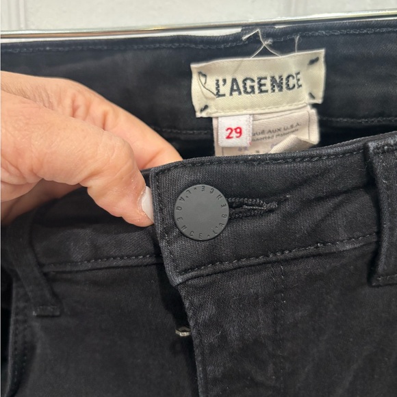 L'AGENCE Black Skinny Jeans, Size:29 - Picture 4 of 10